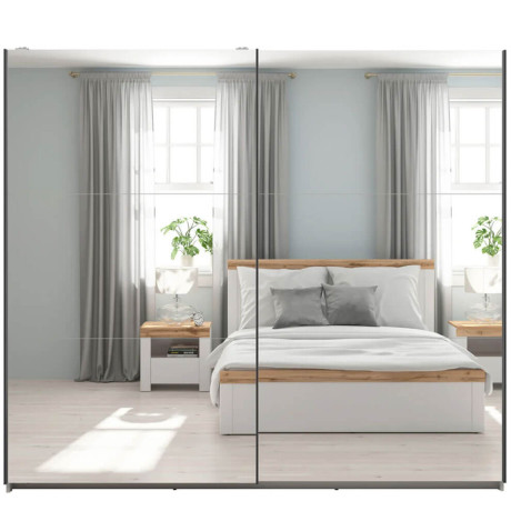 SZF/220/2M TETRIX BRW Sliding Door Wardrobe