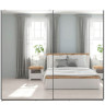 SZF/220/2M TETRIX BRW Sliding Door Wardrobe