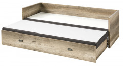 LOZ/80/160 MALCOLM BRW Sofa Bed