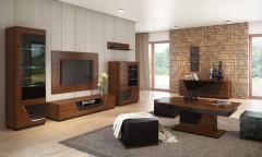 SMART Left Glass-Fronted Cabinet MEBIN