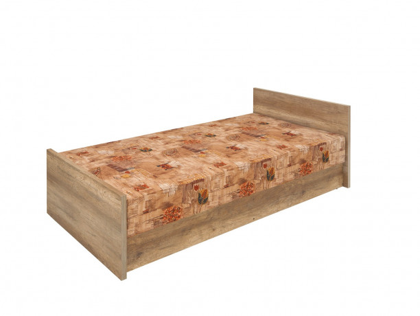 LOZ/90 MALCOLM BRW Single Bed