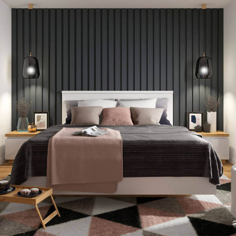 KOM1S ERLA BRW Bedside Table