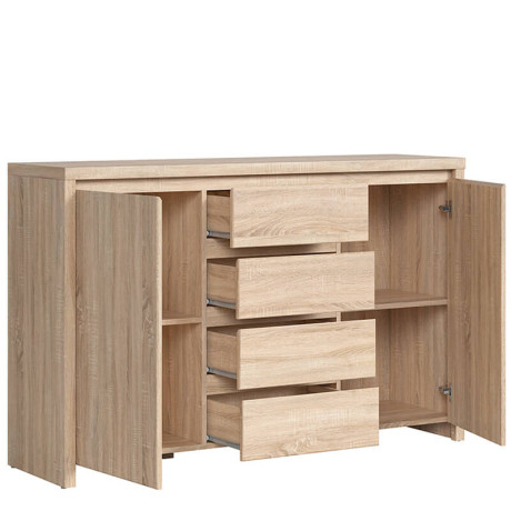 KOM2D4S KASPIAN BRW (sonoma) Dresser