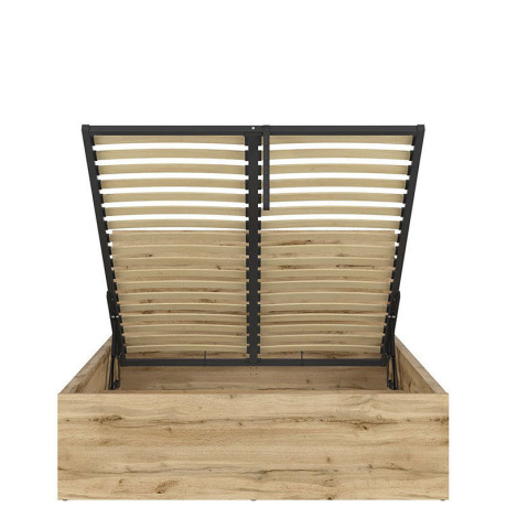 LOZ/140/B TETRIX BRW Bed 140 with a Lifting Mechanism 1