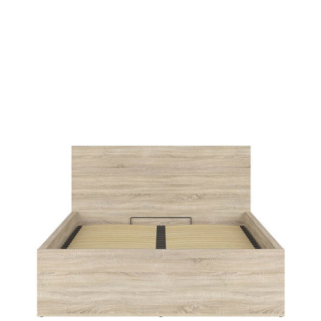 LOZ/140/B TETRIX BRW Bed 140 with a Lifting Mechanism 1