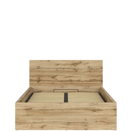 LOZ/140/B TETRIX BRW Bed 140 with a Lifting Mechanism 1