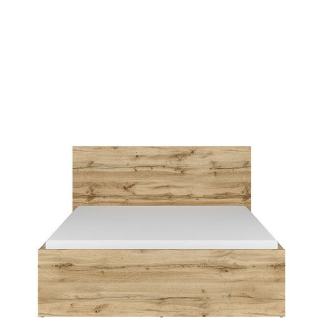 LOZ/140/B TETRIX BRW Bed 140 with a Lifting Mechanism 1