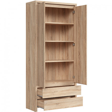 REG2D2S KASPIAN BRW (sonoma) Tall Cabinet