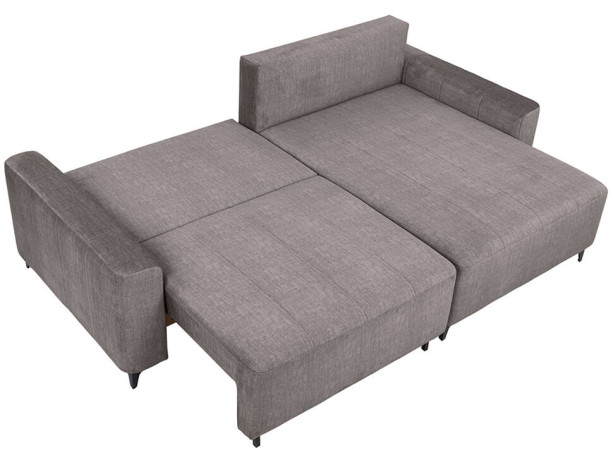 KAMARI LUX 2DL BRW Corner Sofa Bed Beige