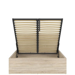 LOZ/140/B TETRIX BRW Bed 140 with a Lifting Mechanism 2