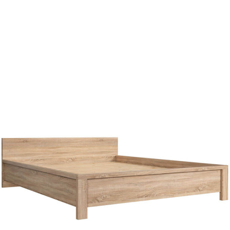 LOZ/160 KASPIAN BRW (sonoma) King Size Bed