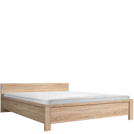 LOZ/160 KASPIAN BRW (sonoma) King Size Bed