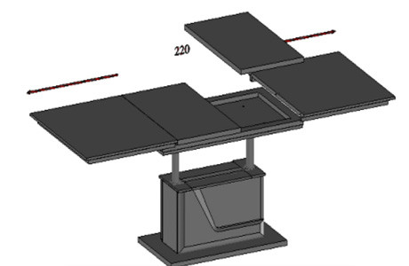 SMART Lift Top Table III S MEBIN