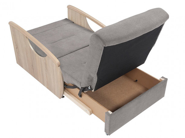 IDA II MINI 1FBKA BRW Sofa Bed Grey