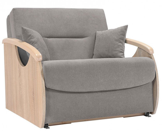 IDA II MINI 1FBKA BRW Sofa Bed Grey