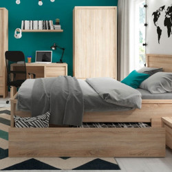 KASPIAN BRW (sonoma) Childrens Bedroom Furniture Set