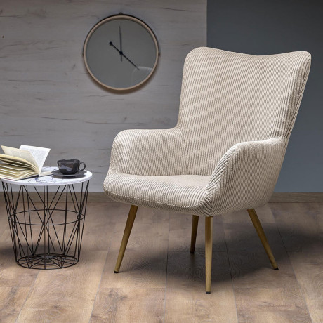 AMARO HALMAR Armchair Cream
