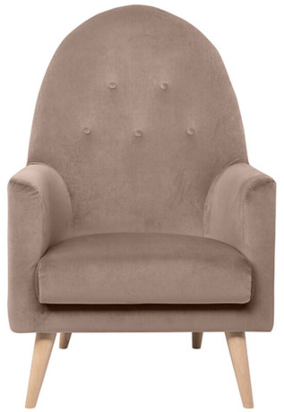 EMILLY ES BRW Armchair Brown