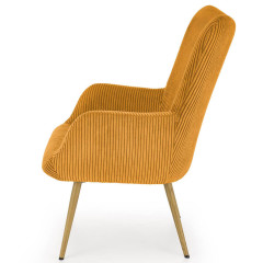 AMARO HALMAR Armchair Mustard