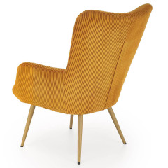 AMARO HALMAR Armchair Mustard