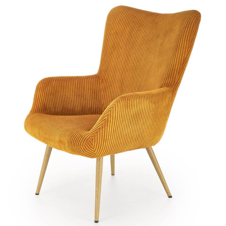 AMARO HALMAR Armchair Mustard