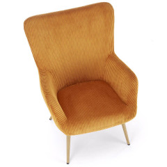 AMARO HALMAR Armchair Mustard
