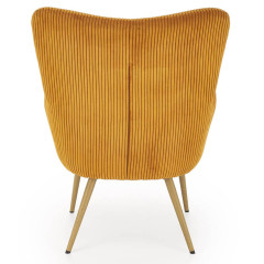 AMARO HALMAR Armchair Mustard