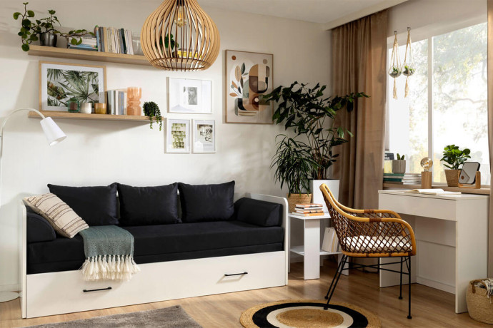 LOZ/80/160 TETRIX BRW Sofa Bed