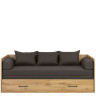 LOZ/80/160 TETRIX BRW Sofa Bed