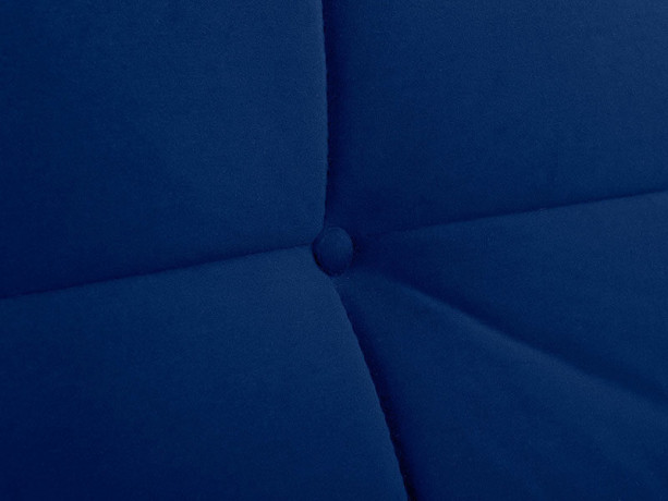 NORET LUX 3DL BRW 3 Seater Sofa Blue