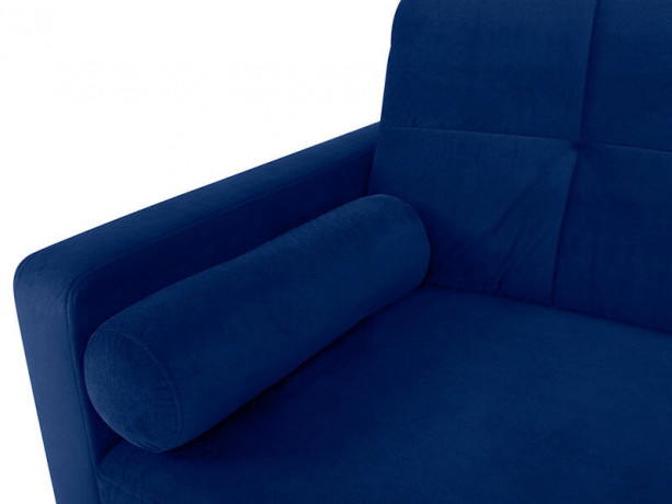 NORET LUX 3DL BRW 3 Seater Sofa Blue