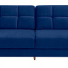 NORET LUX 3DL BRW 3 Seater Sofa Blue