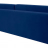 NORET LUX 3DL BRW 3 Seater Sofa Blue