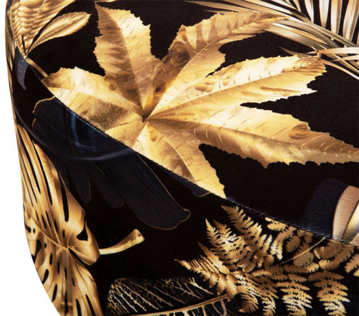 EMILLY H BRW Pouf Print Glamour