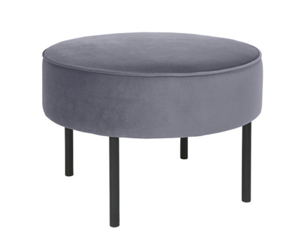 LAFU H BRW Pouf Grey