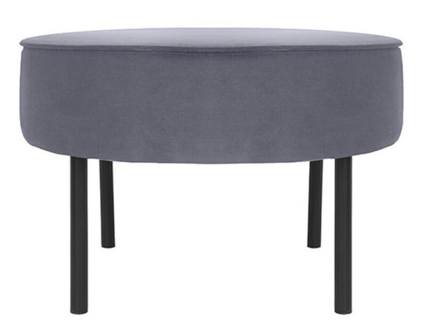 LAFU H BRW Pouf Grey