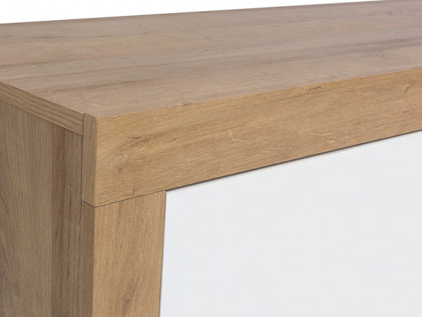 REG1W BALDER BRW Glass-Fronted Cabinet