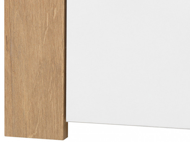 REG1W BALDER BRW Glass-Fronted Cabinet