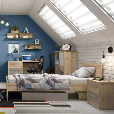 SZU NAMEK BRW Bed Drawer