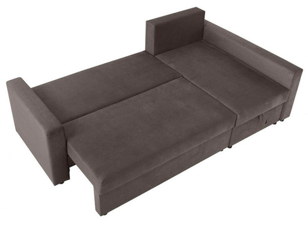 PRZEMEK IV LUX 3DL BRW Corner Sofa Bed Taupe
