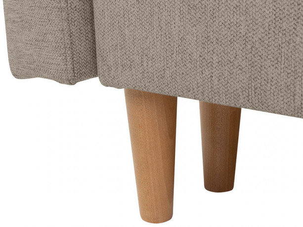 NORET LUX 3DL BRW 3 Seater Sofa Beige