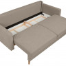 NORET LUX 3DL BRW 3 Seater Sofa Beige
