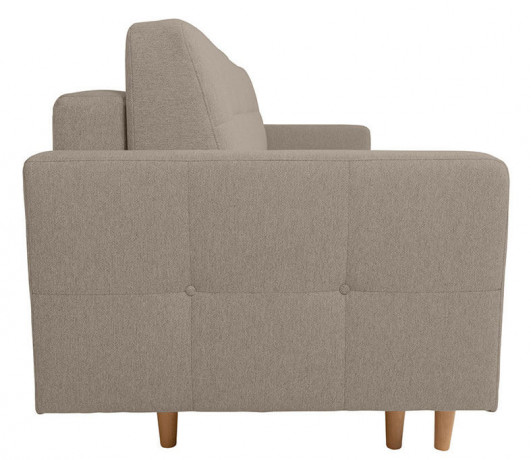 NORET LUX 3DL BRW 3 Seater Sofa Beige