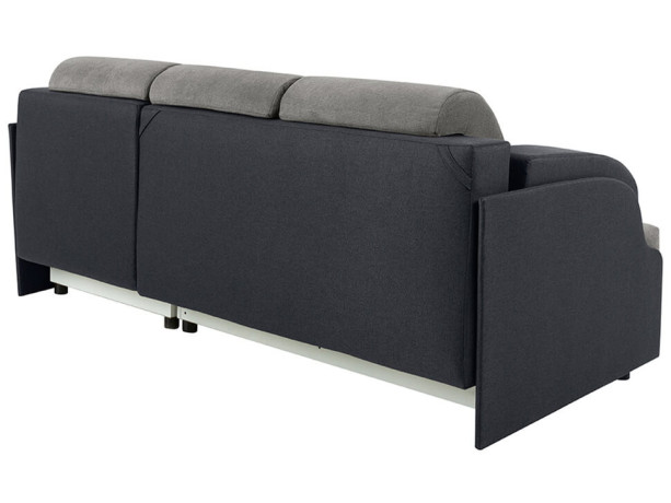 MERIN LUX 3DL BRW Corner Sofa Bed Grey