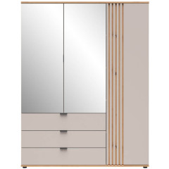 SZF1D2M3S BREVAS BRW Mirrored Wardrobe