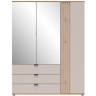 SZF1D2M3S BREVAS BRW Mirrored Wardrobe
