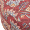 EMILLY H BRW Pouf Print Orient