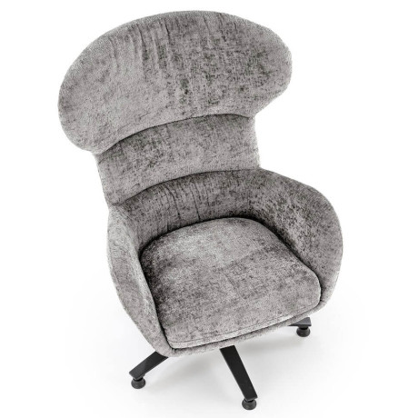 FRANCO HALMAR Swivel Armchair Grey