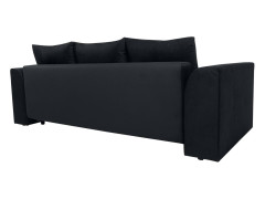 ROYAL IV MEGA LUX 3DL BRW 3 Seater Sofa Bed Black