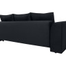 ROYAL IV MEGA LUX 3DL BRW 3 Seater Sofa Bed Black